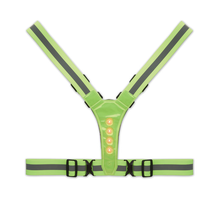Reflective body belt with LED - Image 3