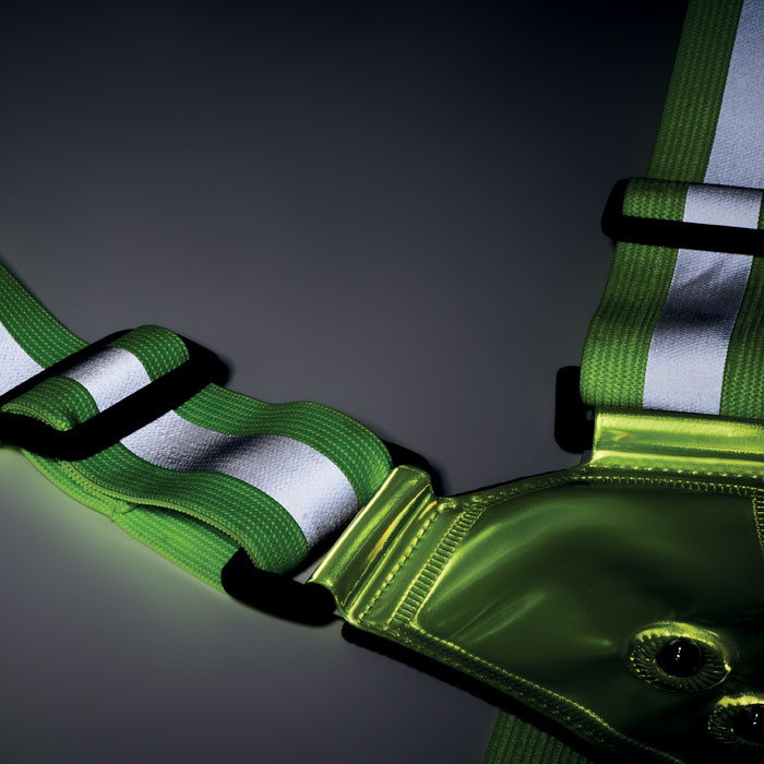 Reflective body belt with LED - Image 4