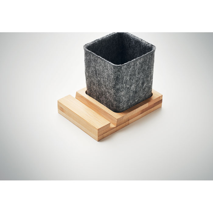 RPET felt pen pot phone stand - Image 5