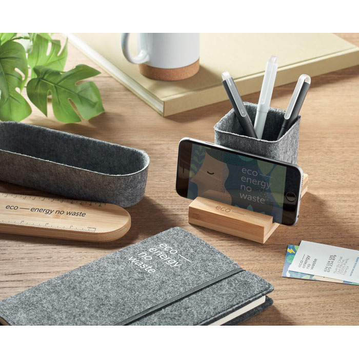 RPET felt pen pot phone stand - Image 7