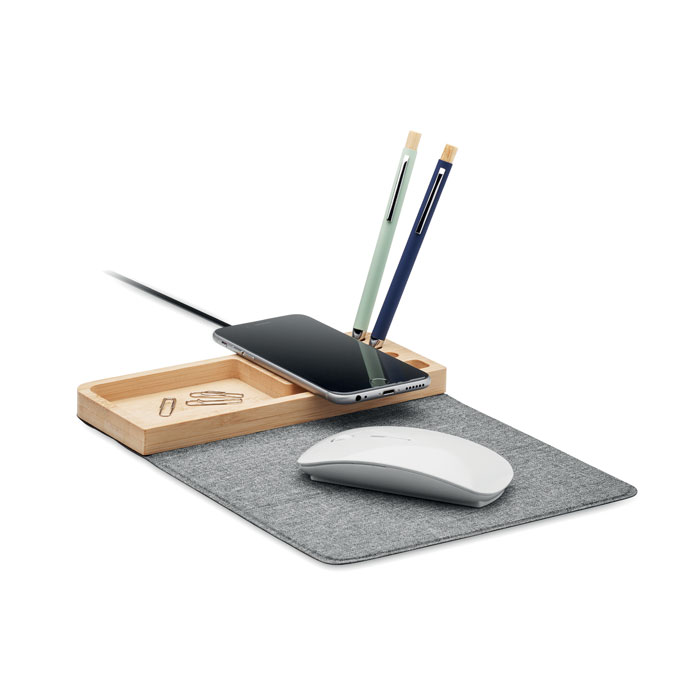 Wireless charger in bamboo 15W - Image 2