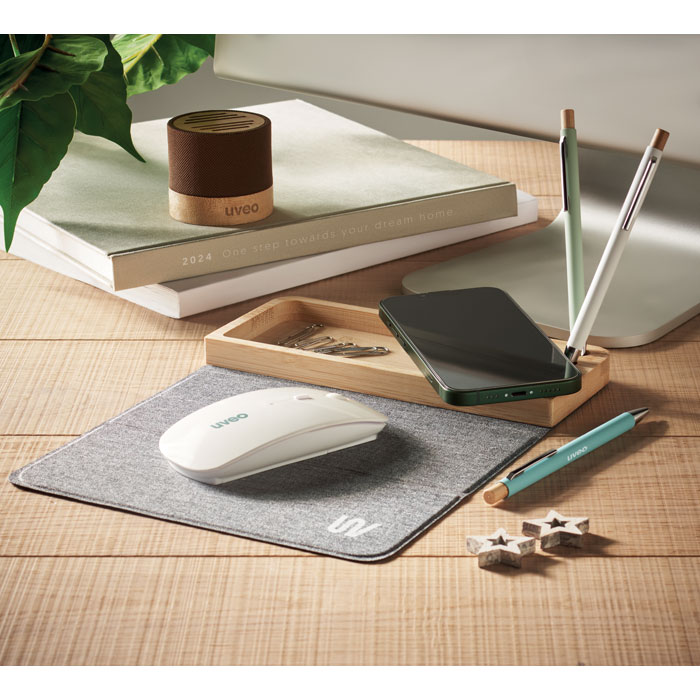 Wireless charger in bamboo 15W - Image 6