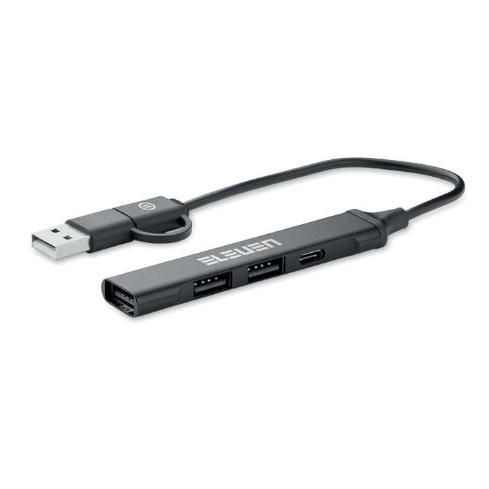 USB 4 port hub 19 cm - Image 3