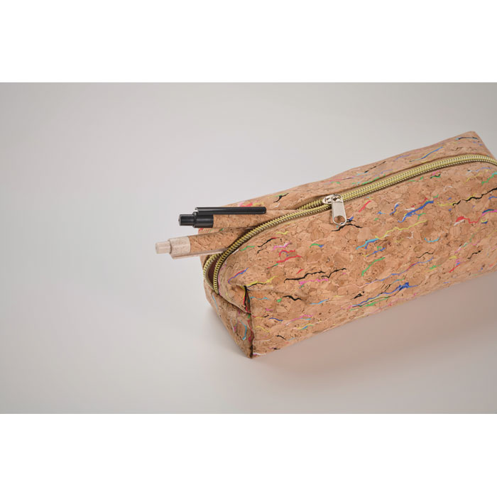 Coloured cork pencil case - Image 6