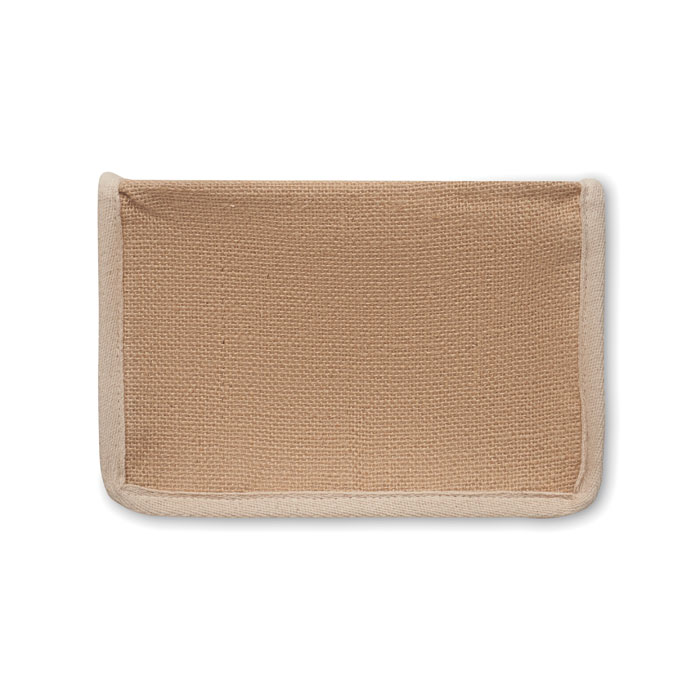 Jute and canvas cooler bag 3L - Image 4