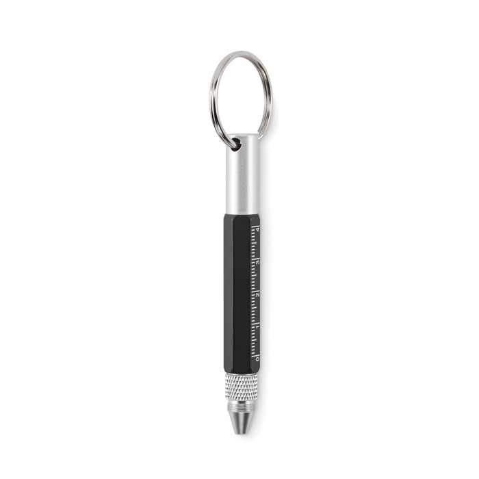 Key ring with twist action pen - Image 2