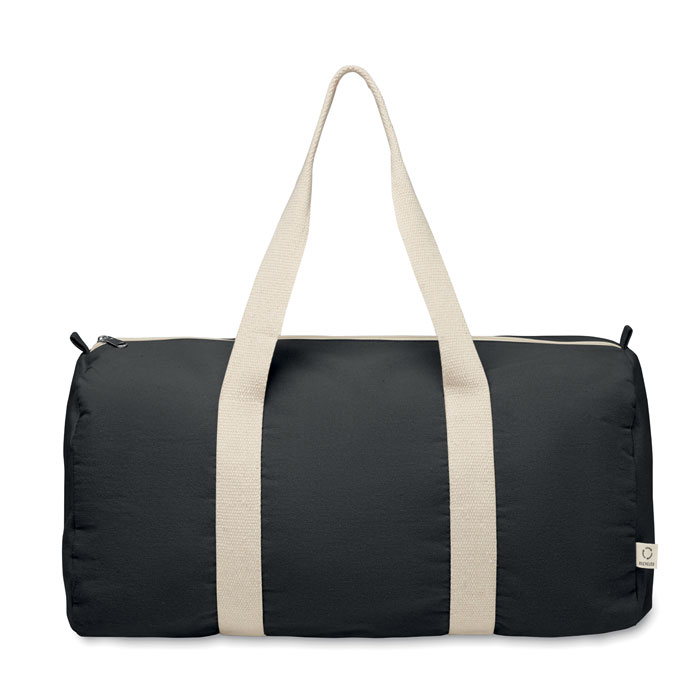Recycled cotton sports bag - Image 3