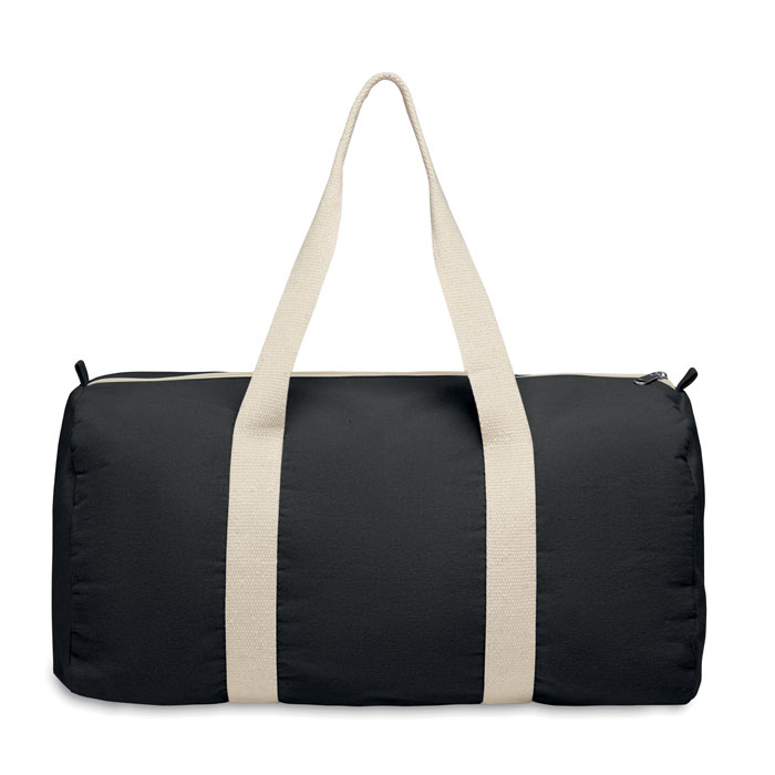 Recycled cotton sports bag - Image 6