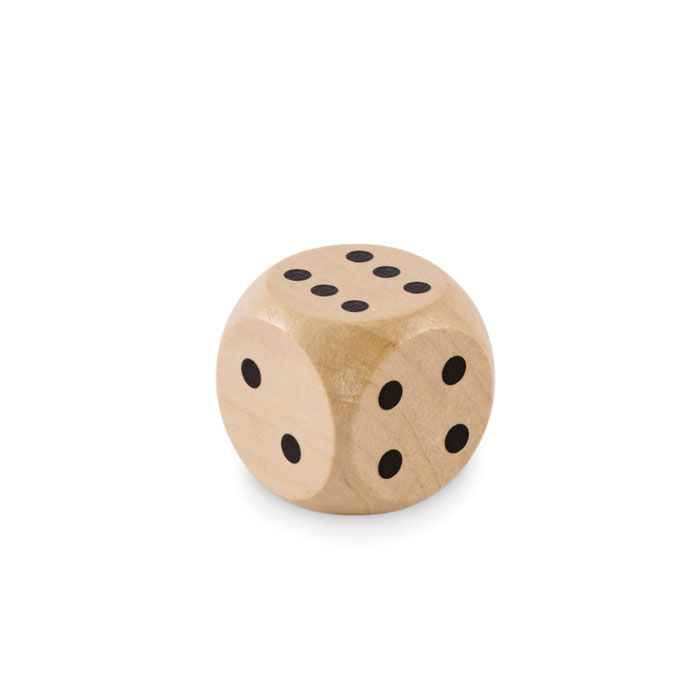 Schima wooden dice 3cm dia - Image 7