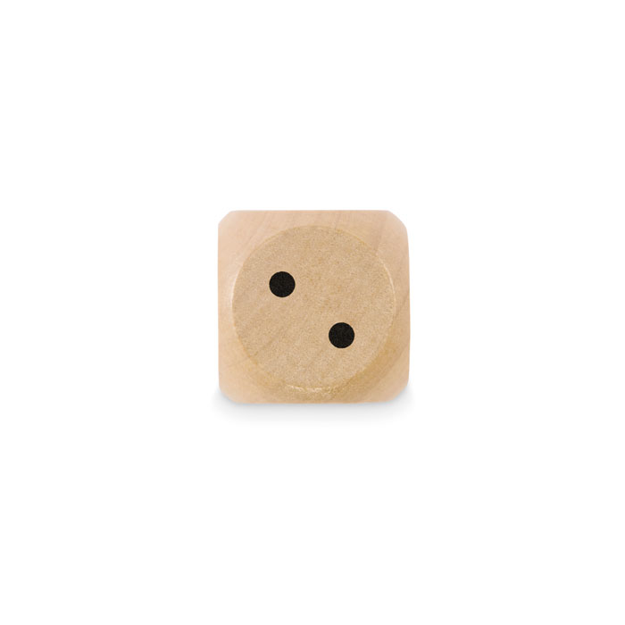 Schima wooden dice 3cm dia - Image 8