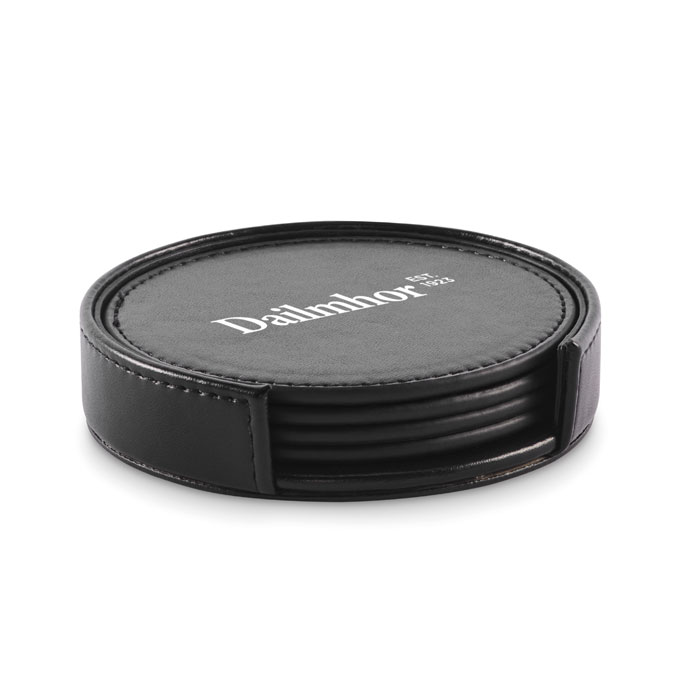 Set of 4 PU coasters - Image 2
