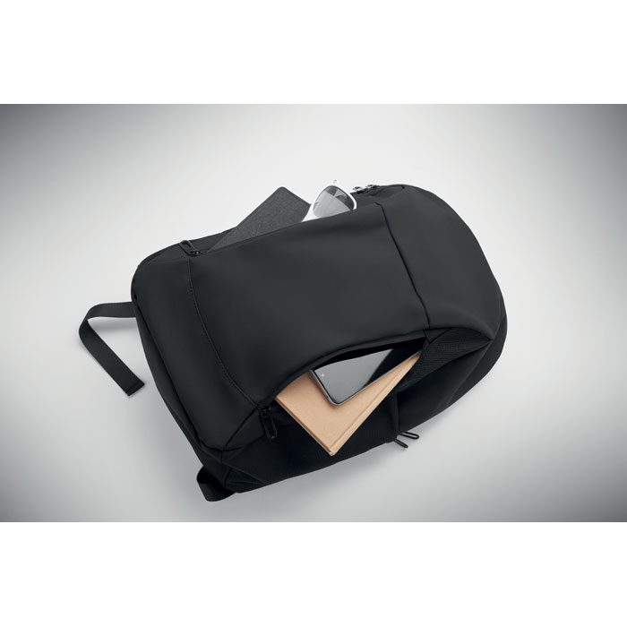 15" soft PU laptop backpack - Image 9