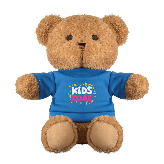 Teddy bear with t-shirt 23 cm - Image 4