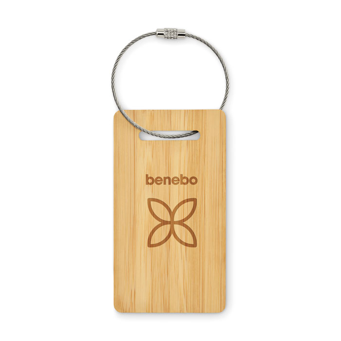Bamboo luggage tag - Image 4