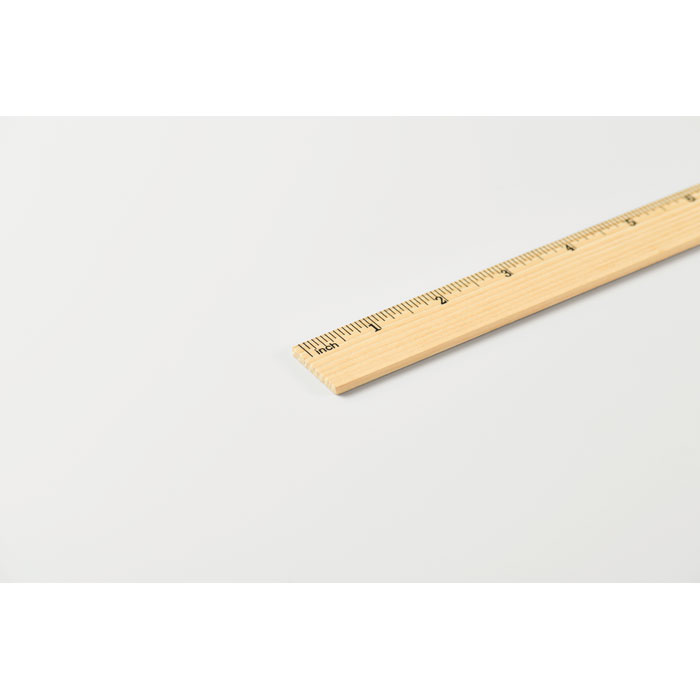 Wooden ruler 30cm - Image 4