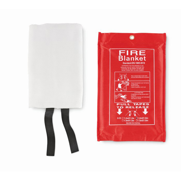 Fire blanket in pouch 120x180 - Image 2