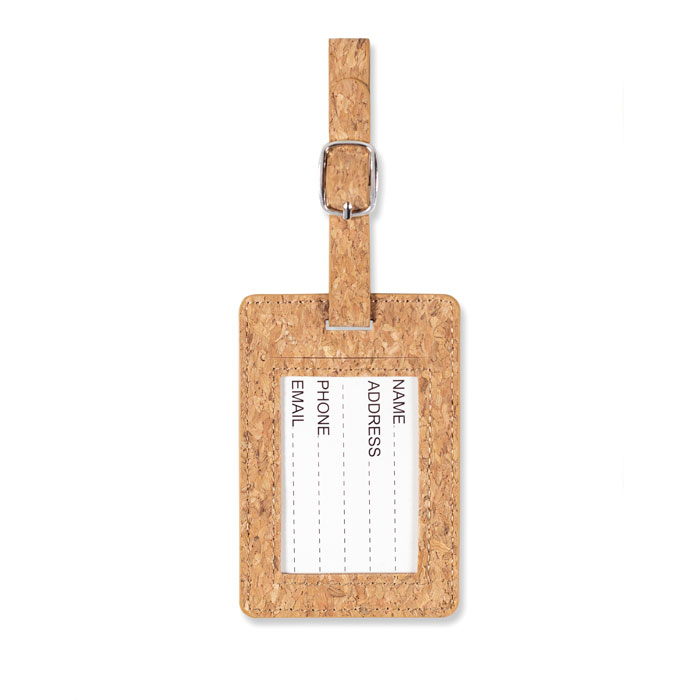 Cork luggage tag - Image 4