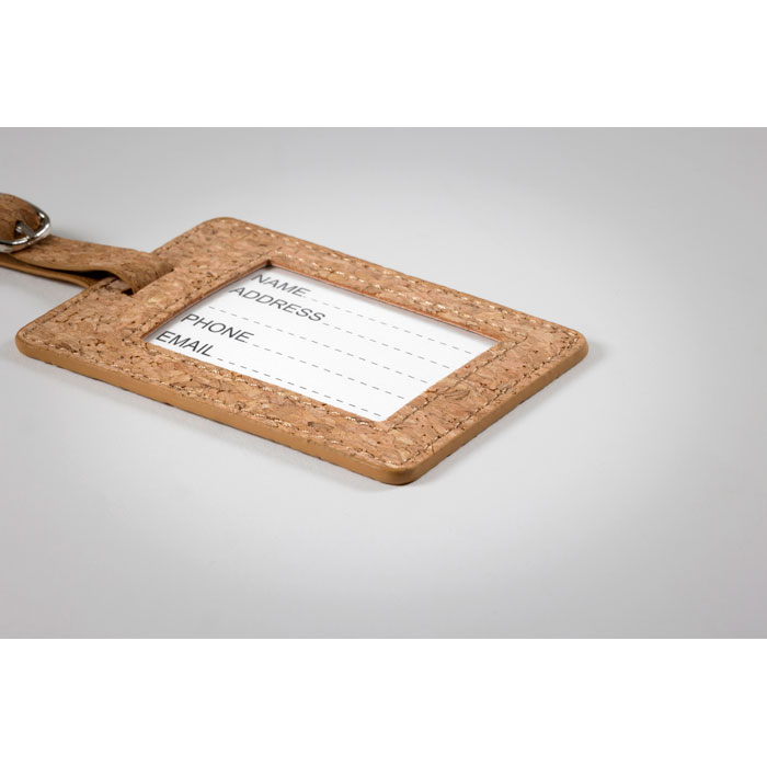 Cork luggage tag - Image 5