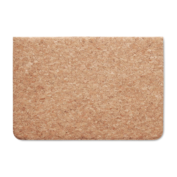 Cork laptop bag magnetic flap - Image 2