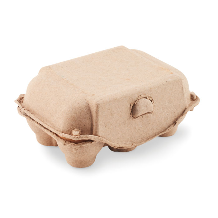 6 chalk eggs in box - Image 2
