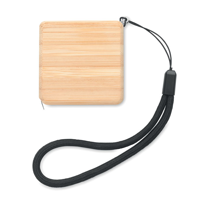 Measuring tape in bamboo 1m - Image 3