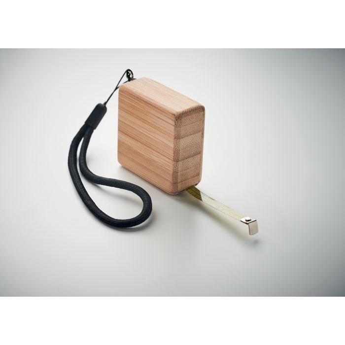 Measuring tape in bamboo 1m - Image 5