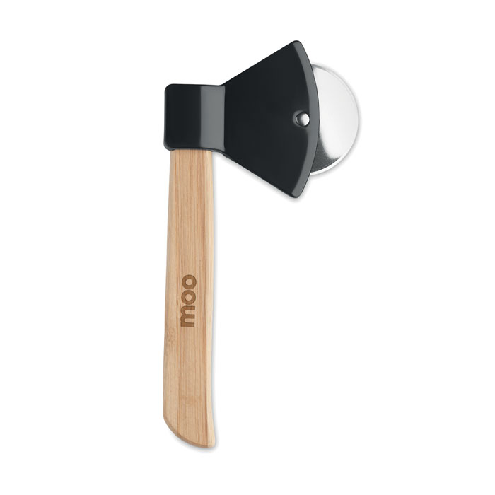 Pizza cutter bamboo handle - Image 4