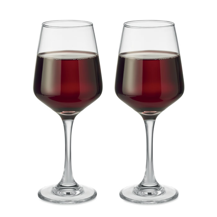 Set of 2 wine glasses - Image 2