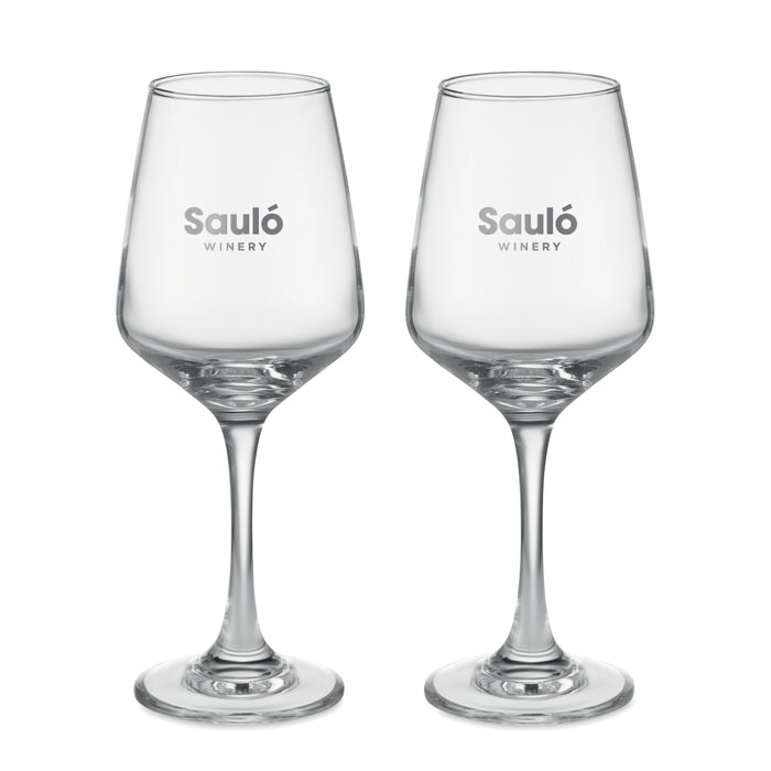 Set of 2 wine glasses - Image 4