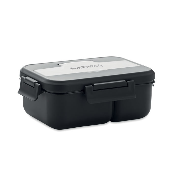 Lunch box with cutlery in PP - Image 4