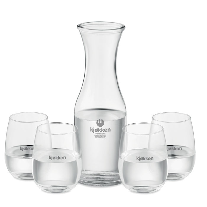 Set of recycled glass drink - Image 5
