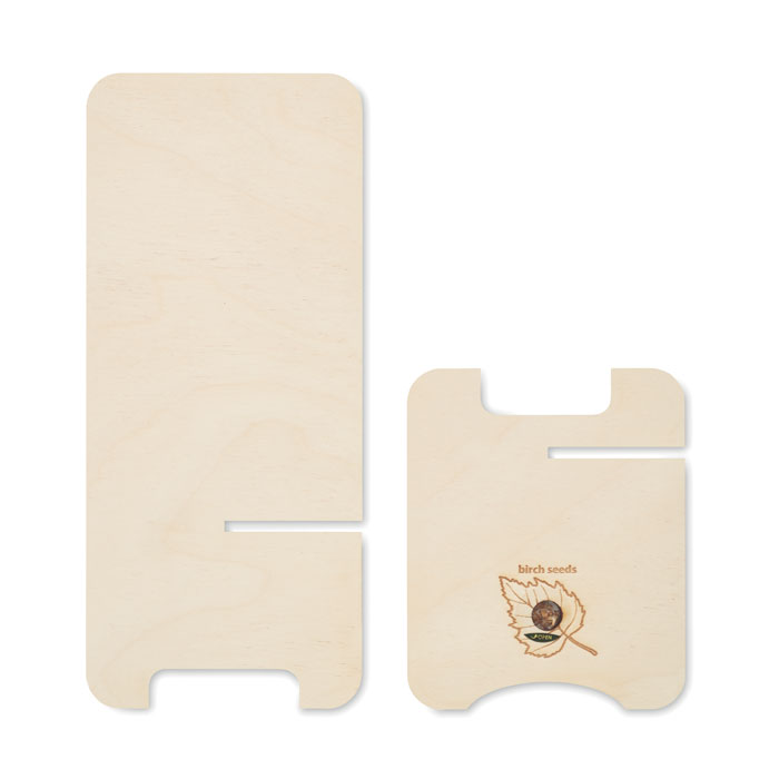 Birch Wood phone stand - Image 5