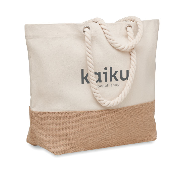 Canvas beach bag 280 gr/m² - Image 3