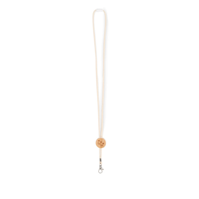 Cotton Lanyard with metal hook - Image 3