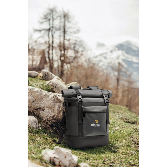 Rolltop backpack 50C tarpaulin - Image 6