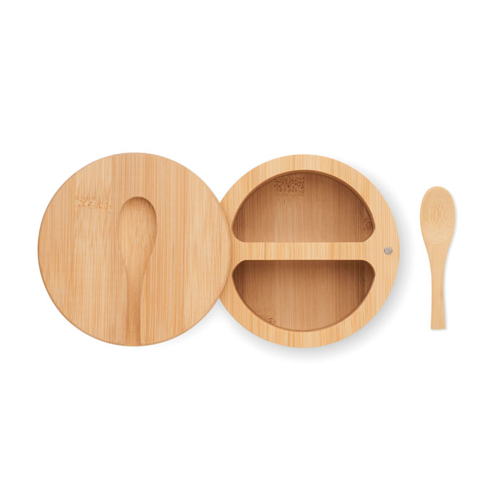 Salt and pepper bamboo box - Image 2