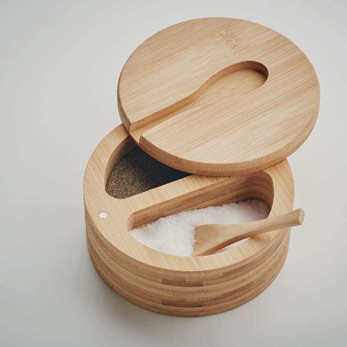 Salt and pepper bamboo box - Image 6