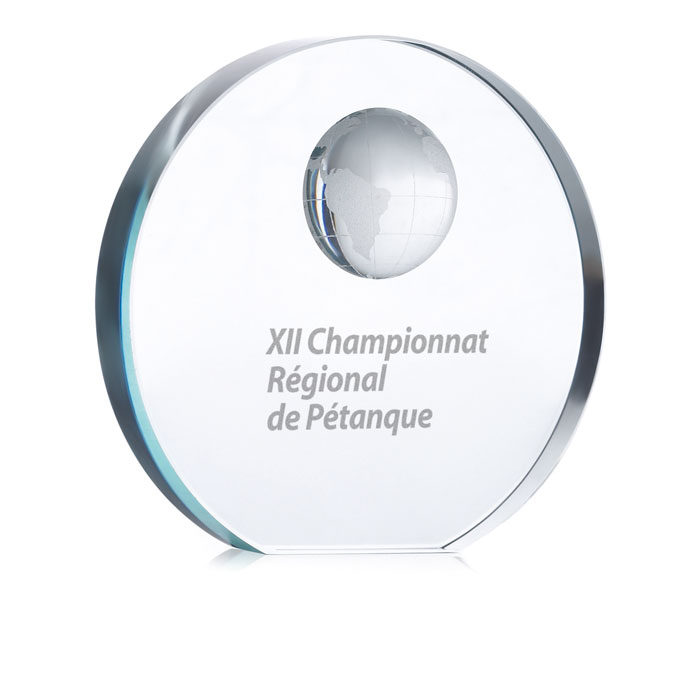 Globe glass trophy - Image 3
