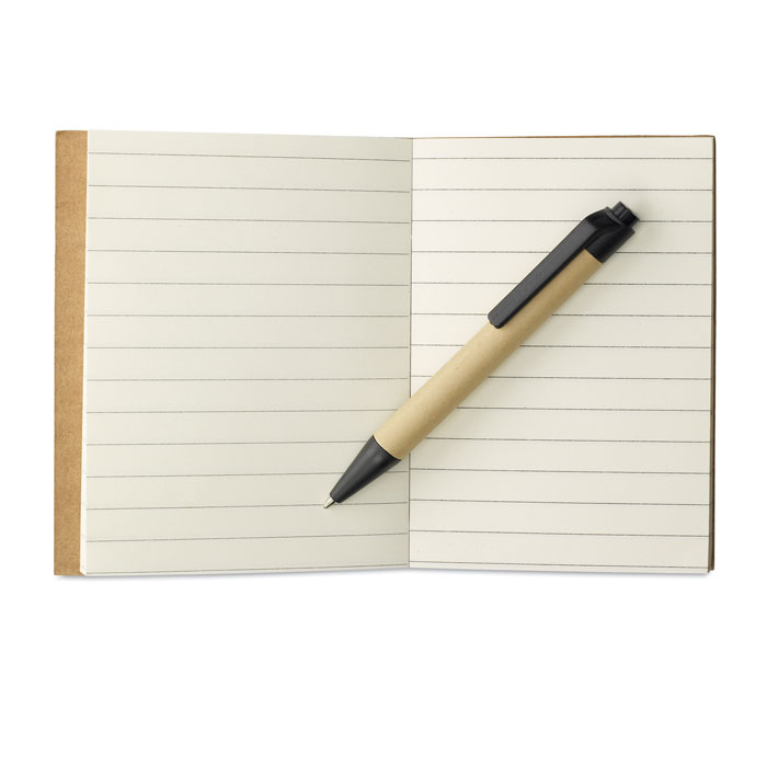 Recycled notebook with pen - Image 2