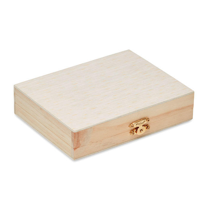 Painting set in wooden box - Image 3