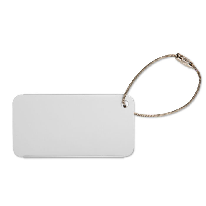Aluminium luggage tag - Image 2