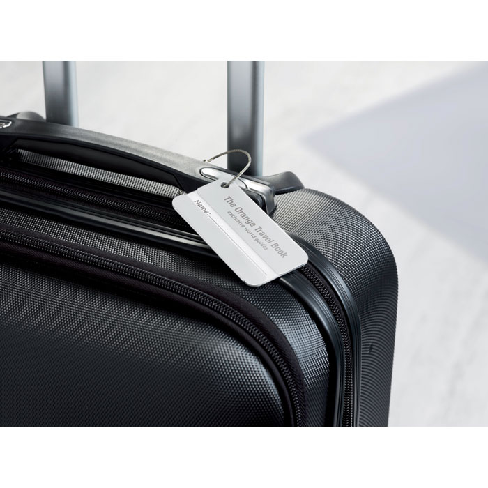Aluminium luggage tag - Image 3