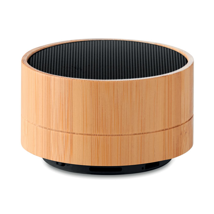 3W Bamboo wireless speaker - Image 2