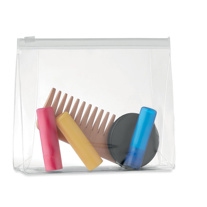 Cosmetic pouch with zipper - Image 2