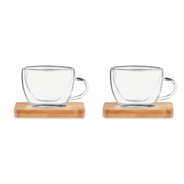 Set of 2 double wall espresso - Image 3